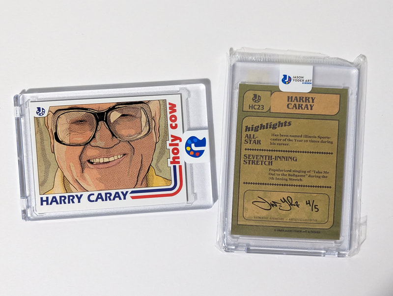 Custom Harry Caray Card